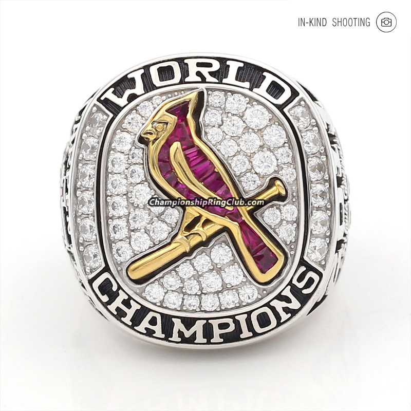 2011 St. Louis Cardinals World Series Ring/Pendant(C.Z Logo/Premium)